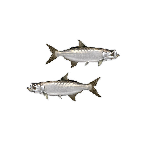 Tarpon Mini Profile Fish Decals