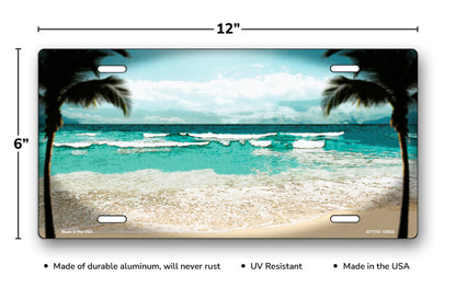 Outgoing Tide Scenic License Plate