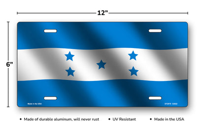 Flag of Honduras License Plate